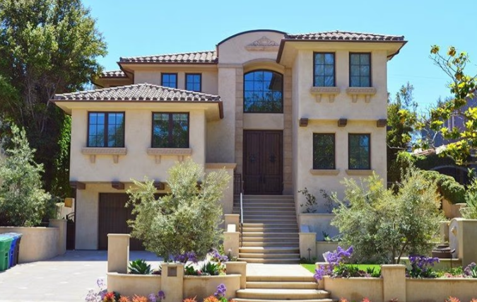 street view of a home in cypress california