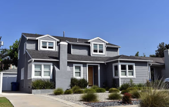 street view of a home in laguna beach california